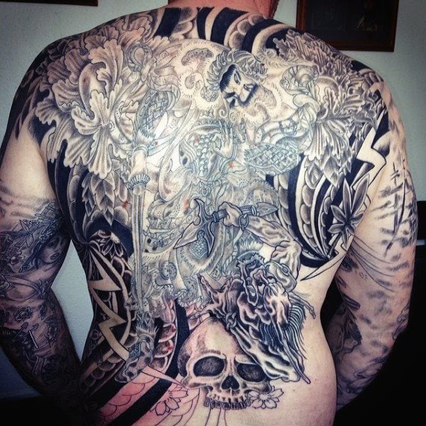 tatuaggio samurai 64