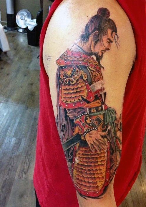 45 Tatuaggi con i samurai (con significato)