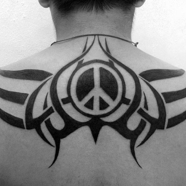 tatuaggio simbolo pace 71