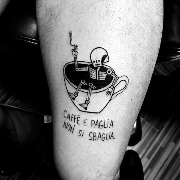 tatuaggio tazza di caffe 57
