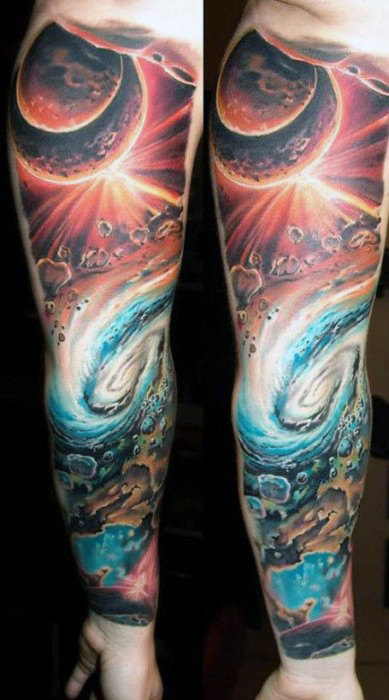 tatuaggio universo 165