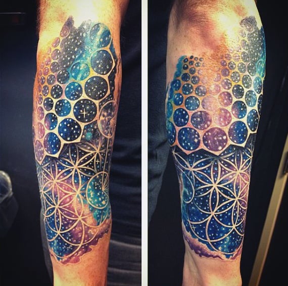 tatuaggio universo 49