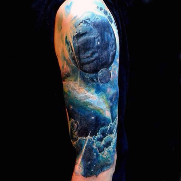 tatuaggio universo 77