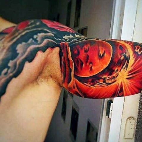 tatuaggio universo 93