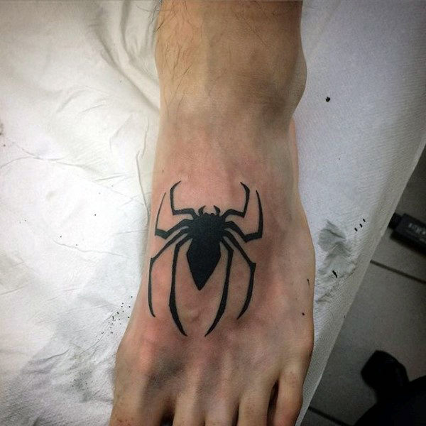 tatuaggio uomo ragno spiderman 173