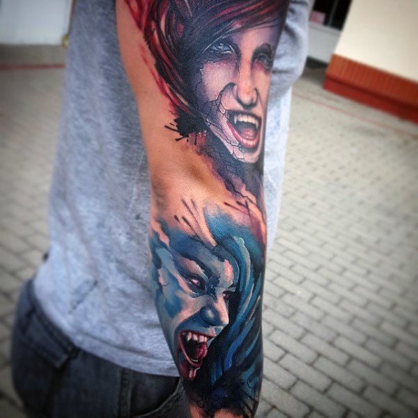tatuaggio vampiro 157
