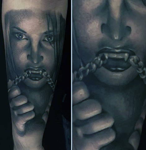 tatuaggio vampiro 41