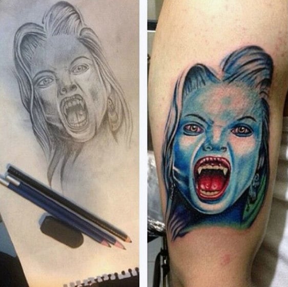 tatuaggio vampiro 89