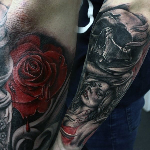 tatuaggio vampiro 93