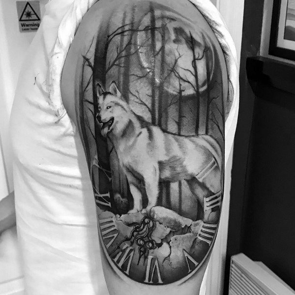 tatuaggio Siberian husky 103