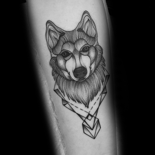tatuaggio Siberian husky 141