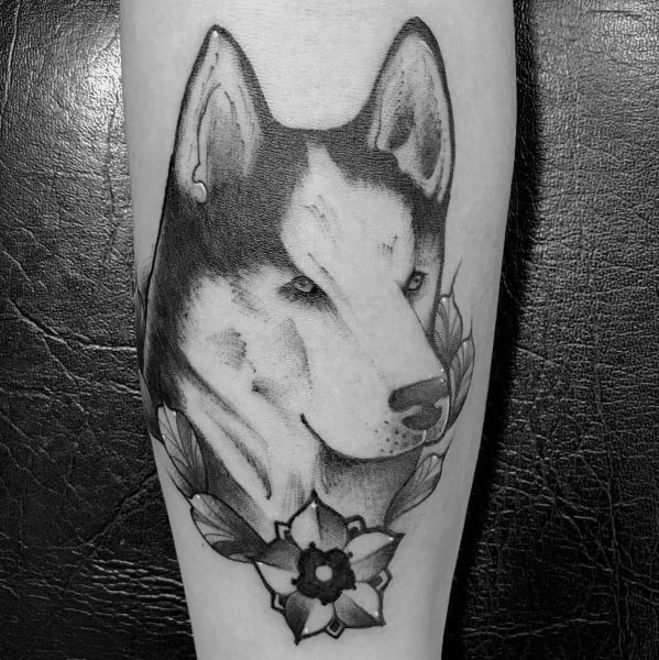 tatuaggio Siberian husky 67