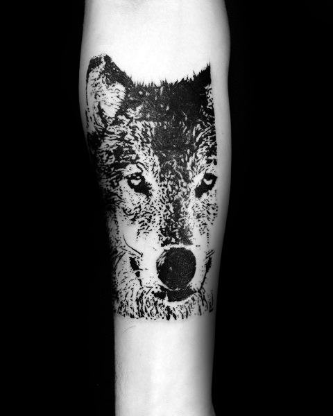 tatuaggio Siberian husky 93