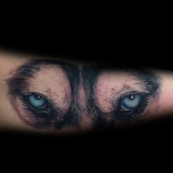 tatuaggio Siberian husky 95