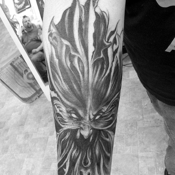 tatuaggio demone diavolo 03