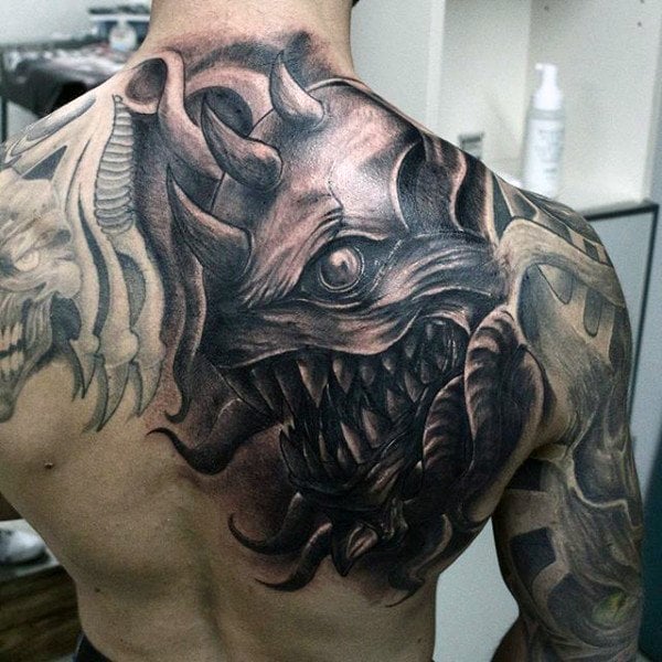 tatuaggio demone diavolo 11