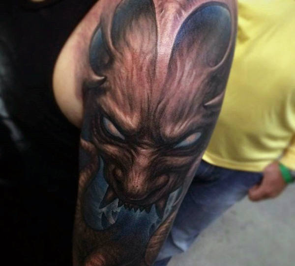 tatuaggio demone diavolo 159