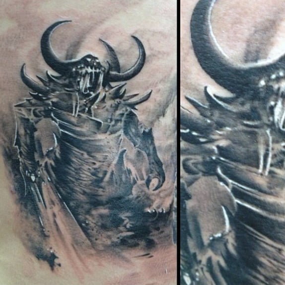 tatuaggio demone diavolo 167