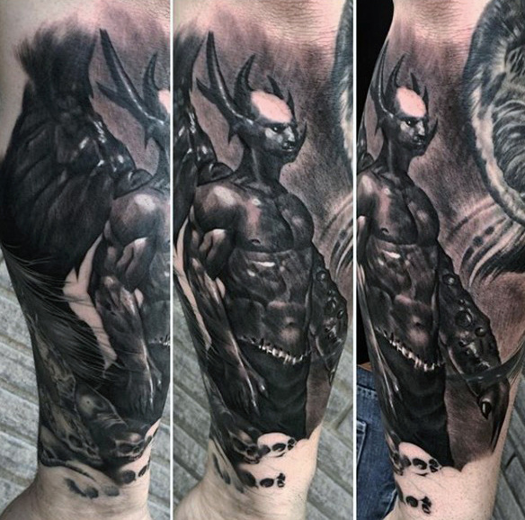 tatuaggio demone diavolo 19