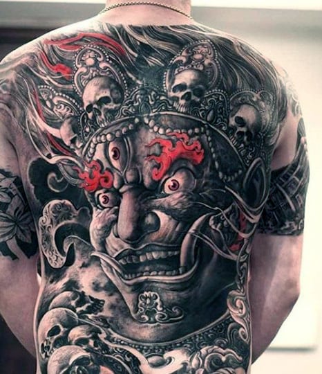 tatuaggio demone diavolo 23