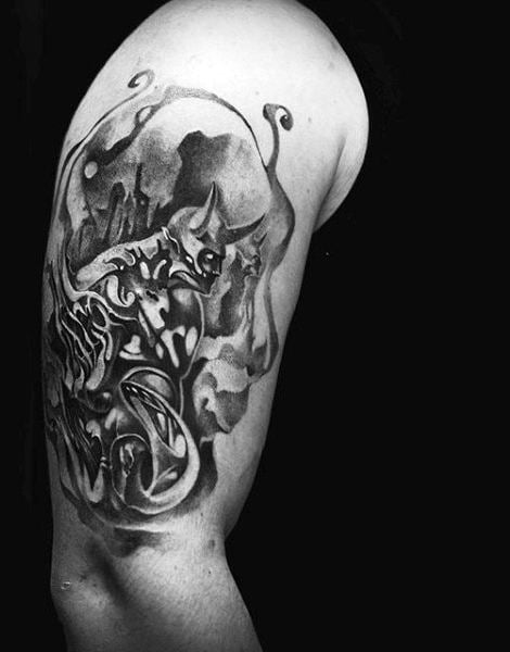 tatuaggio demone diavolo 99