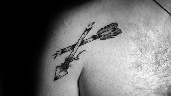 tatuaggio freccia rotta 11