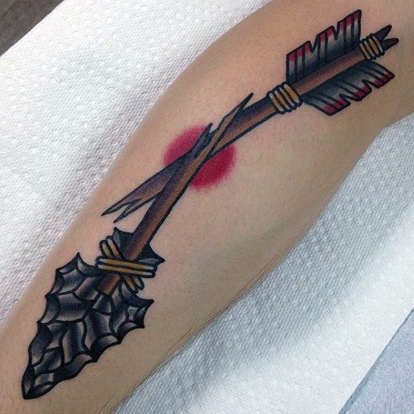 tatuaggio freccia rotta 33