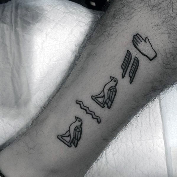 30 Tatuaggi con i geroglifici (con significato)