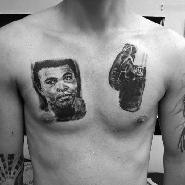 tatuaggio guantoni boxe 69