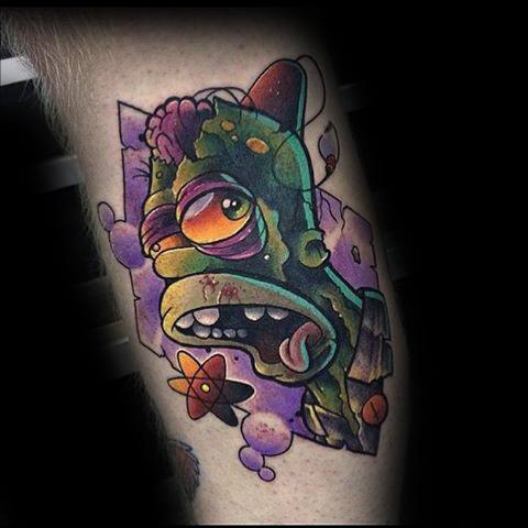 tatuaggio homer simpson 08