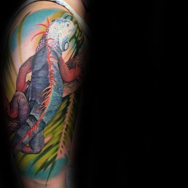 tatuaggio iguana 07