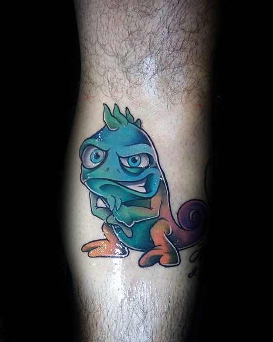 tatuaggio iguana 127