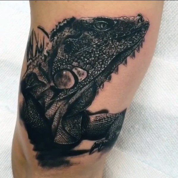 tatuaggio iguana 28