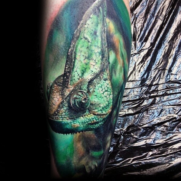 tatuaggio iguana 58