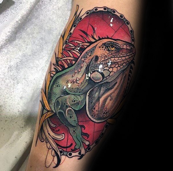 tatuaggio iguana 94