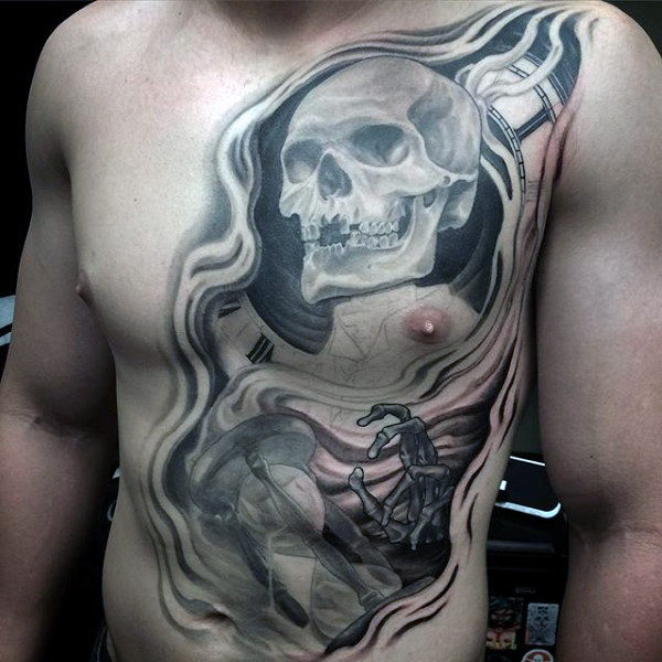 tatuaggio scheletro 23