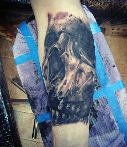 tatuaggio scheletro 41