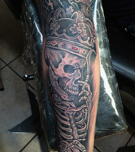 tatuaggio scheletro 47
