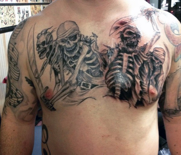 tatuaggio scheletro 57