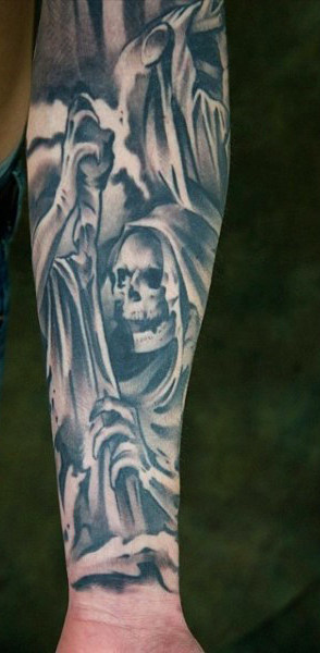 tatuaggio scheletro 69