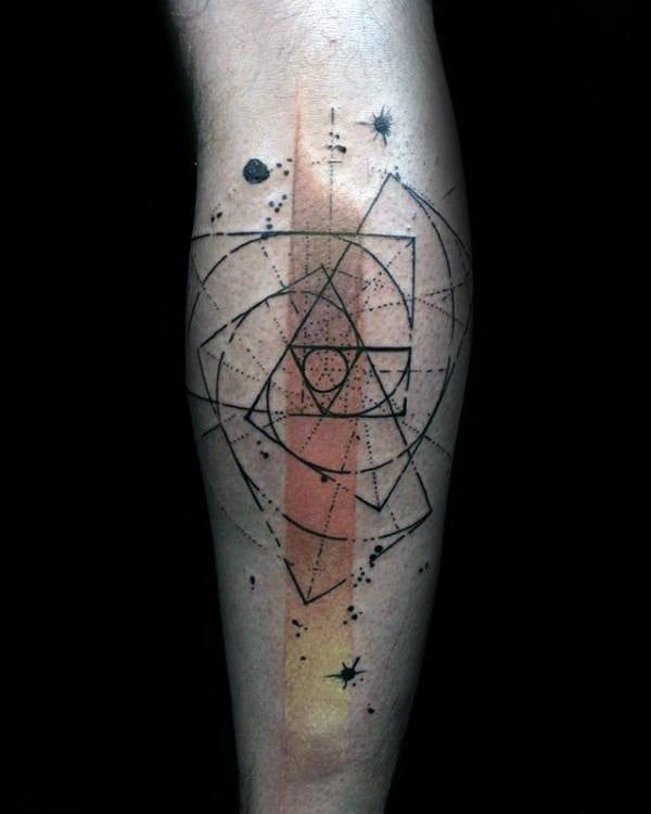 tatuaggio spirale aurea fibonacci 25