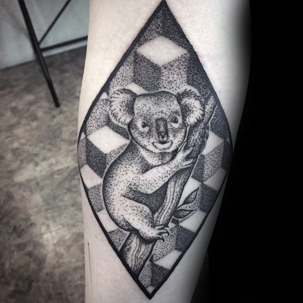 tatuaggio koala 0649