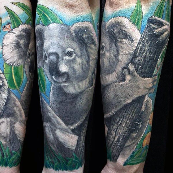 tatuaggio koala 1243