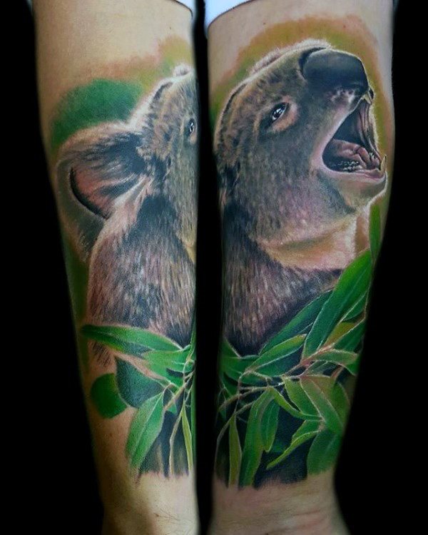 tatuaggio koala 1639