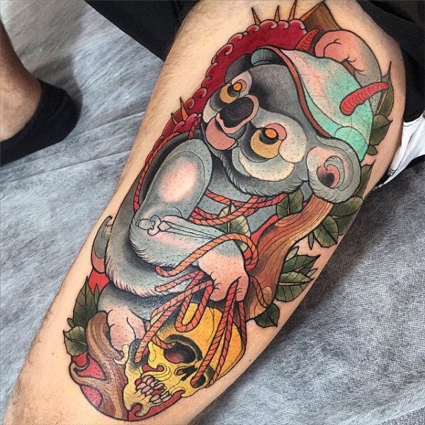 tatuaggio koala 3025