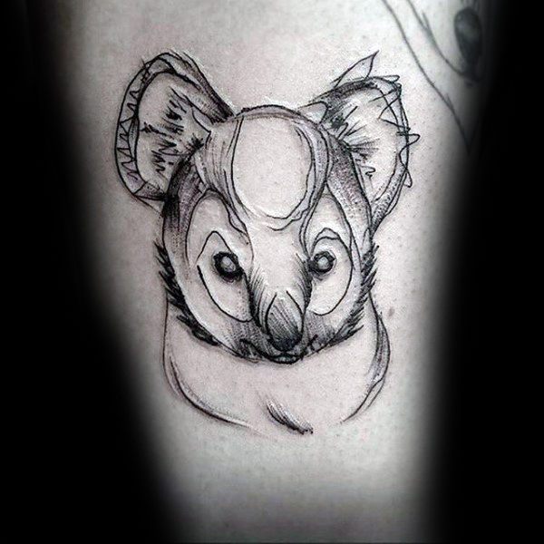 tatuaggio koala 3421