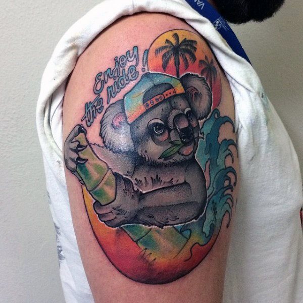 tatuaggio koala 3619
