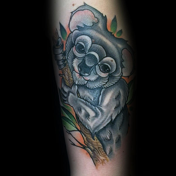 tatuaggio koala 4015