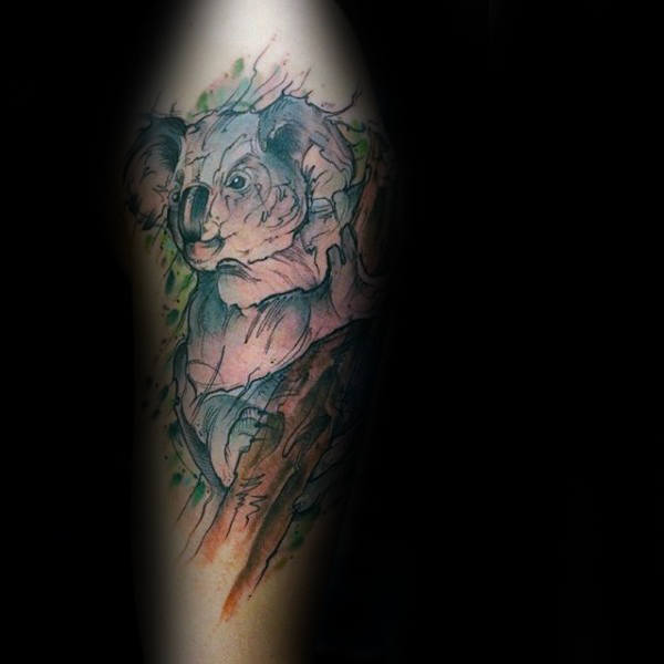 tatuaggio koala 4213