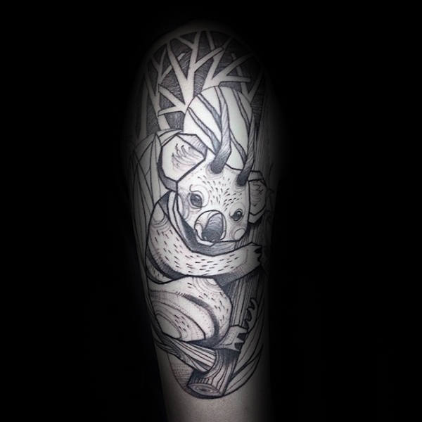 tatuaggio koala 4411